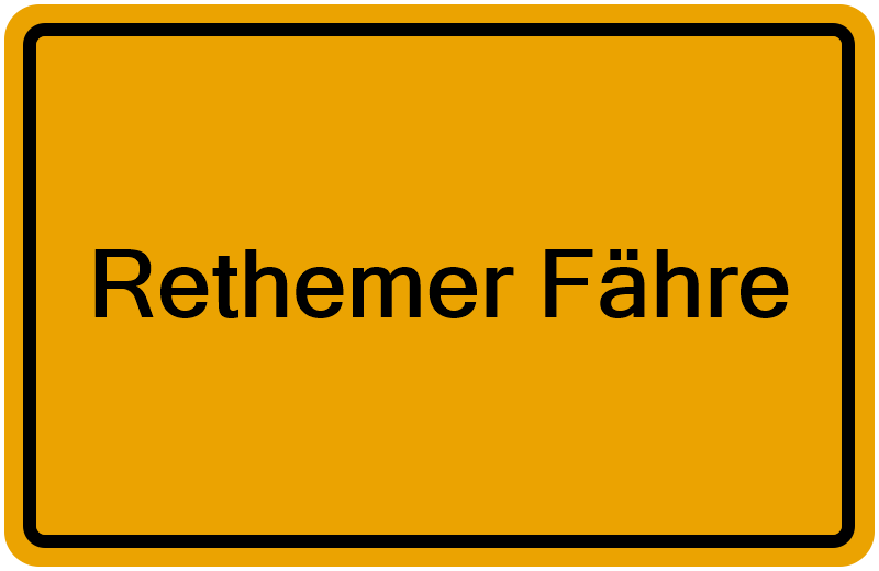 Handelsregisterauszug Rethemer Fähre